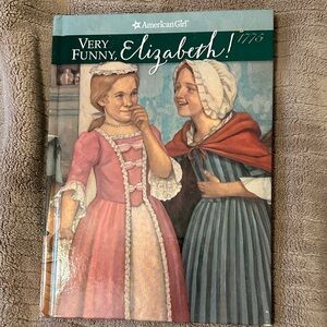 American Girl 'Very Funny, Elizabeth!' Book with Pink and Red Cover